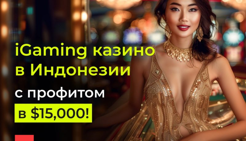 Кейс: iGaming казино в Индонезии с профитом в $15,000!